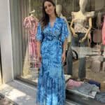 SET ΜΠΛΕ Σετ με λουλούδια