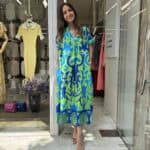 Καφτάνι με 'V' λαιμόκοψη