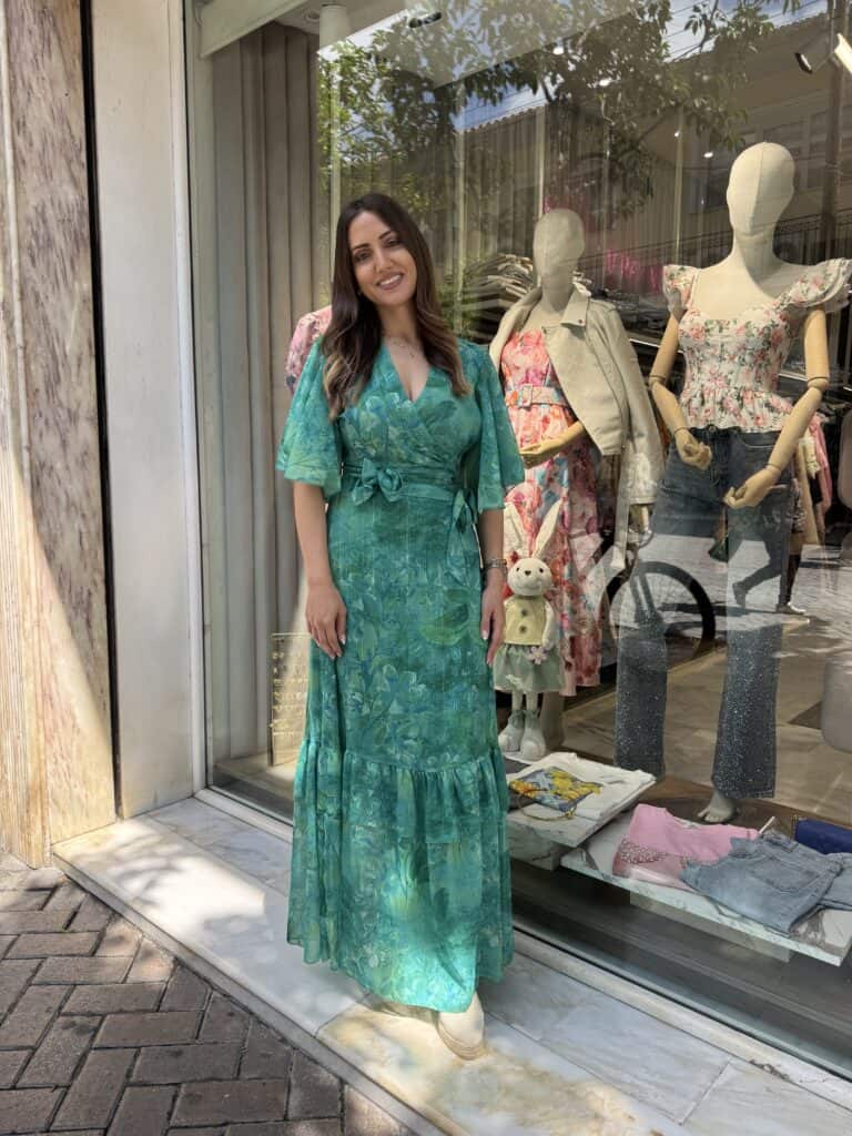 ΣΕΤ ΠΡΑΣΙΝΟ Σετ με λουλούδια