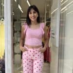 Τοπ τιραντέ με βολάν