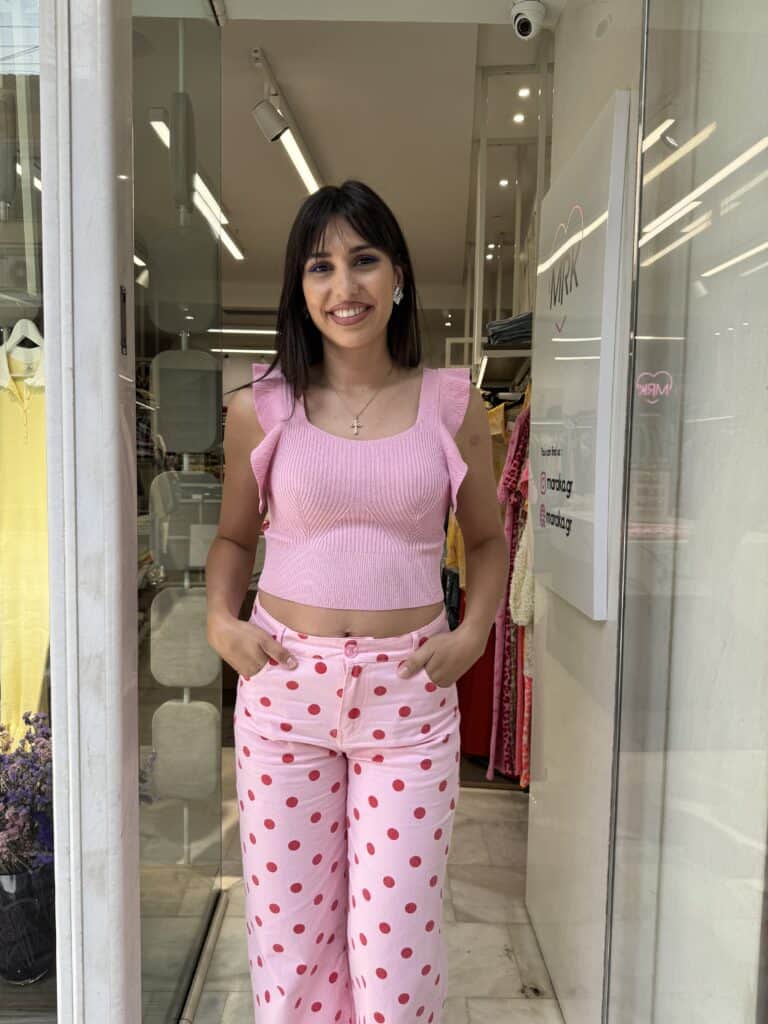 Τοπ τιραντέ με βολάν