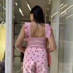 Τοπ τιραντέ με βολάν