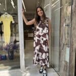 Φόρεμα cow print