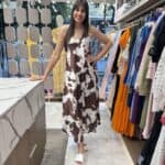 Φόρεμα cow print onesize