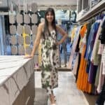 Φόρεμα cow print onesize