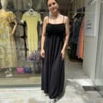 Φόρεμα με σφηκοφωλιά