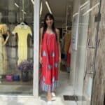 Ολόσωμη φόρμα με καρδούλες πορτοκαλί