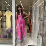 Ολόσωμη φόρμα με καρδούλες πορτοκαλί