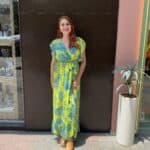 Φόρεμα κρουαζέ maxi