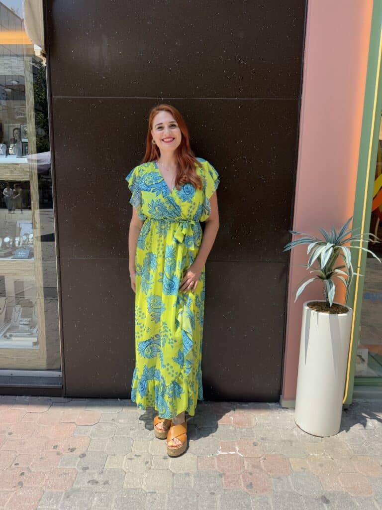 Φόρεμα κρουαζέ maxi