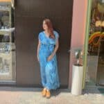 Φόρεμα κρουαζέ maxi