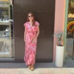 Φόρεμα κρουαζέ maxi