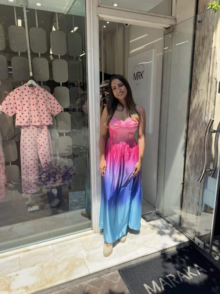 Φόρεμα maxi σατέν