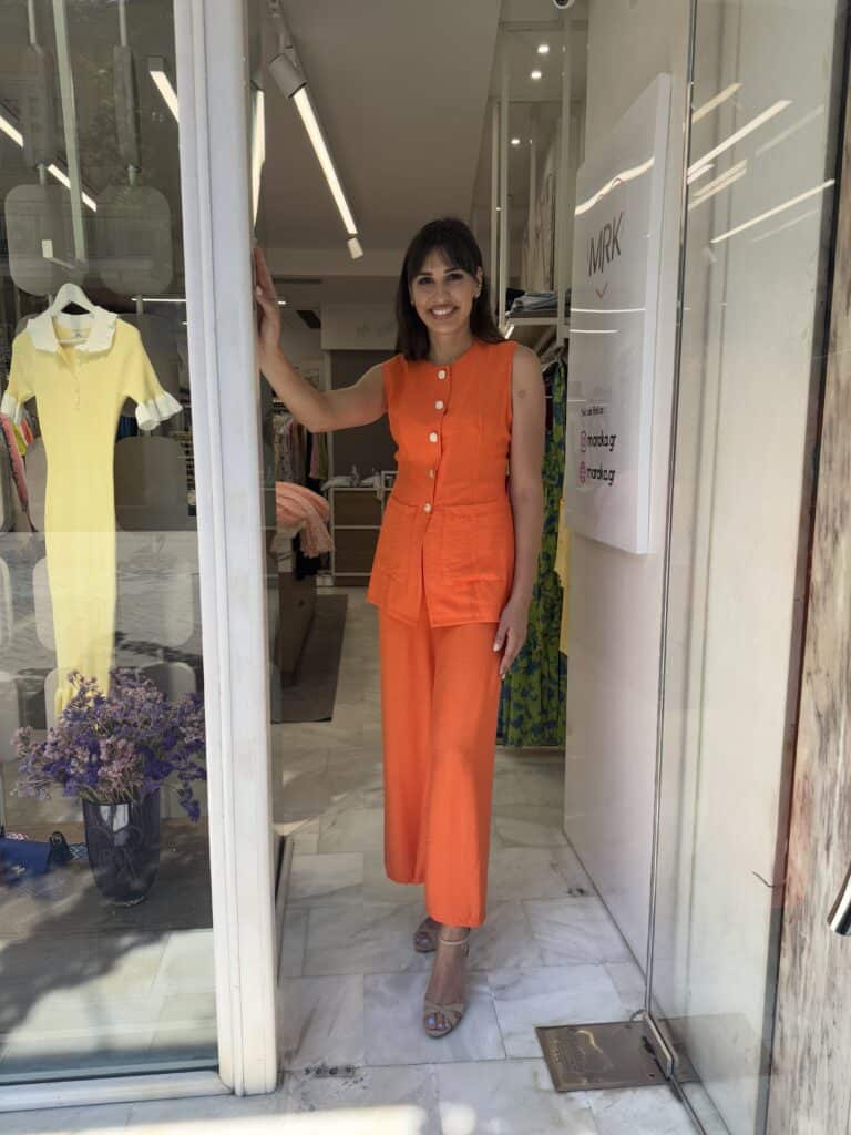 Σετ με χρυσά κουμπιά Χακί