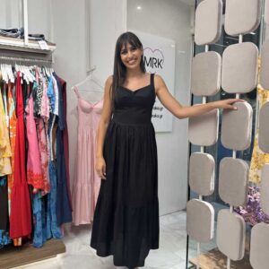 Φόρεμα Τιραντέ Ποπλίνα