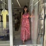 Φόρεμα Βολάν Γαλάζιο