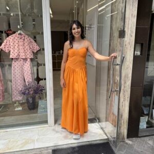 Φόρεμα Ποπλίνα με cups