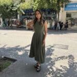 Φόρεμα με ζώνη