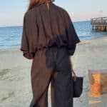 Φόρμα μαύρη πίσω όψη Φόρμα Χακί