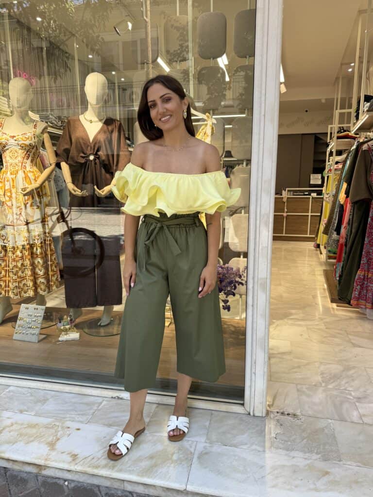 Παντελόνα χακί Παντελόνα ποπλίνα