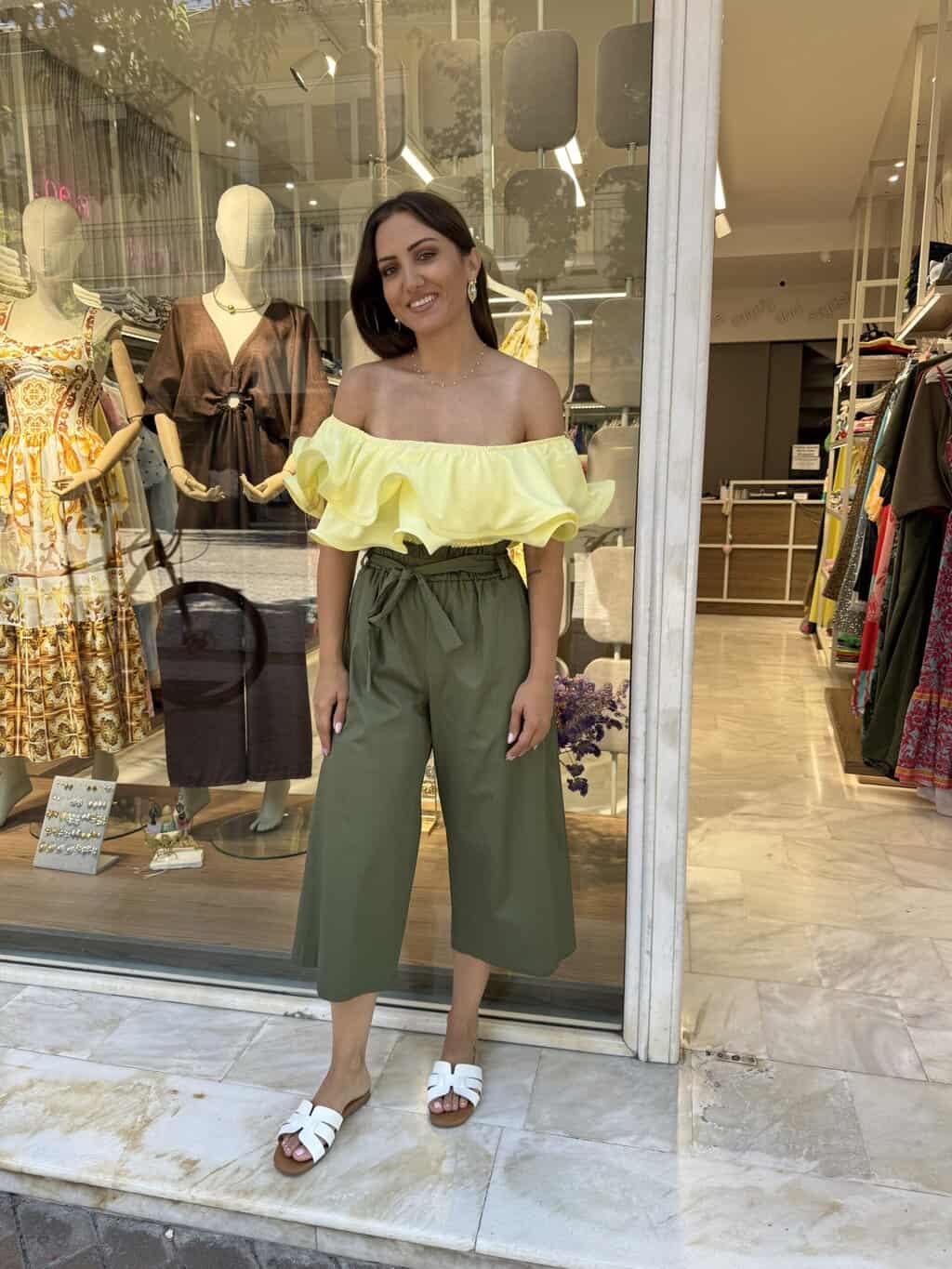 Παντελόνα ποπλίνα