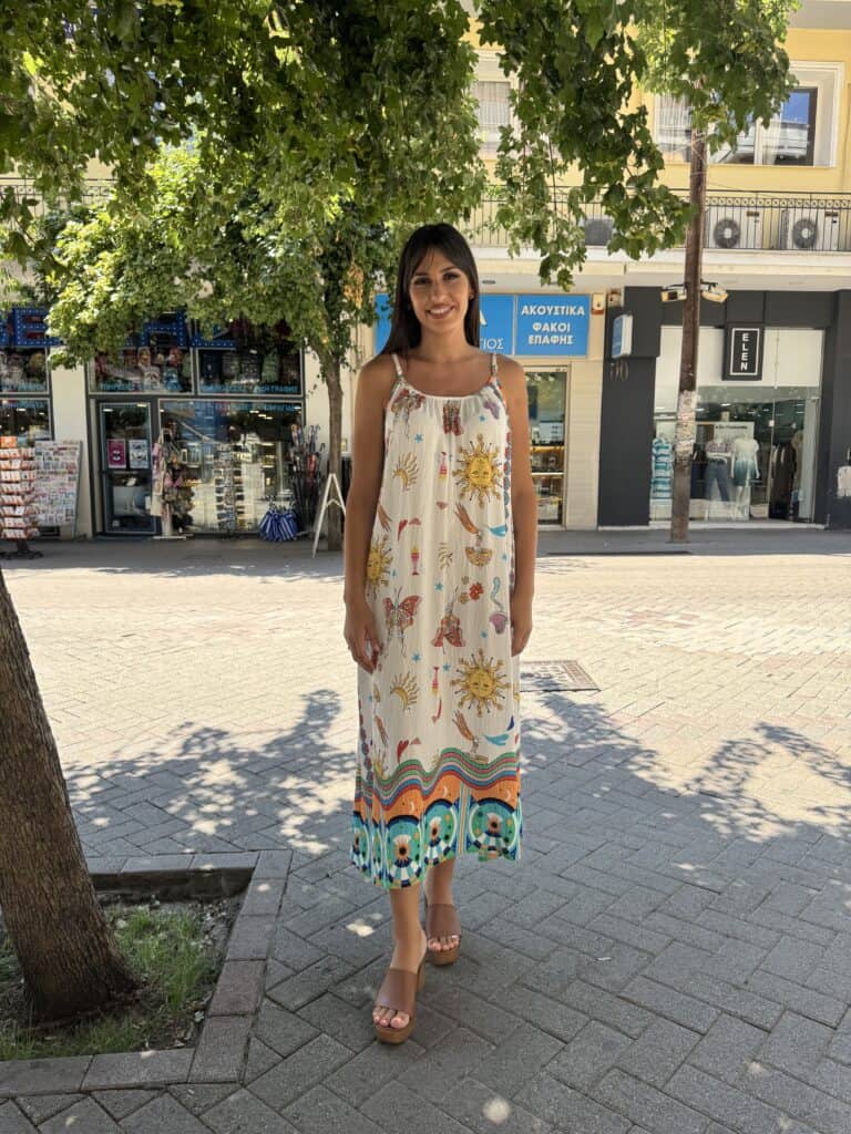 Φόρεμα τιραντέ