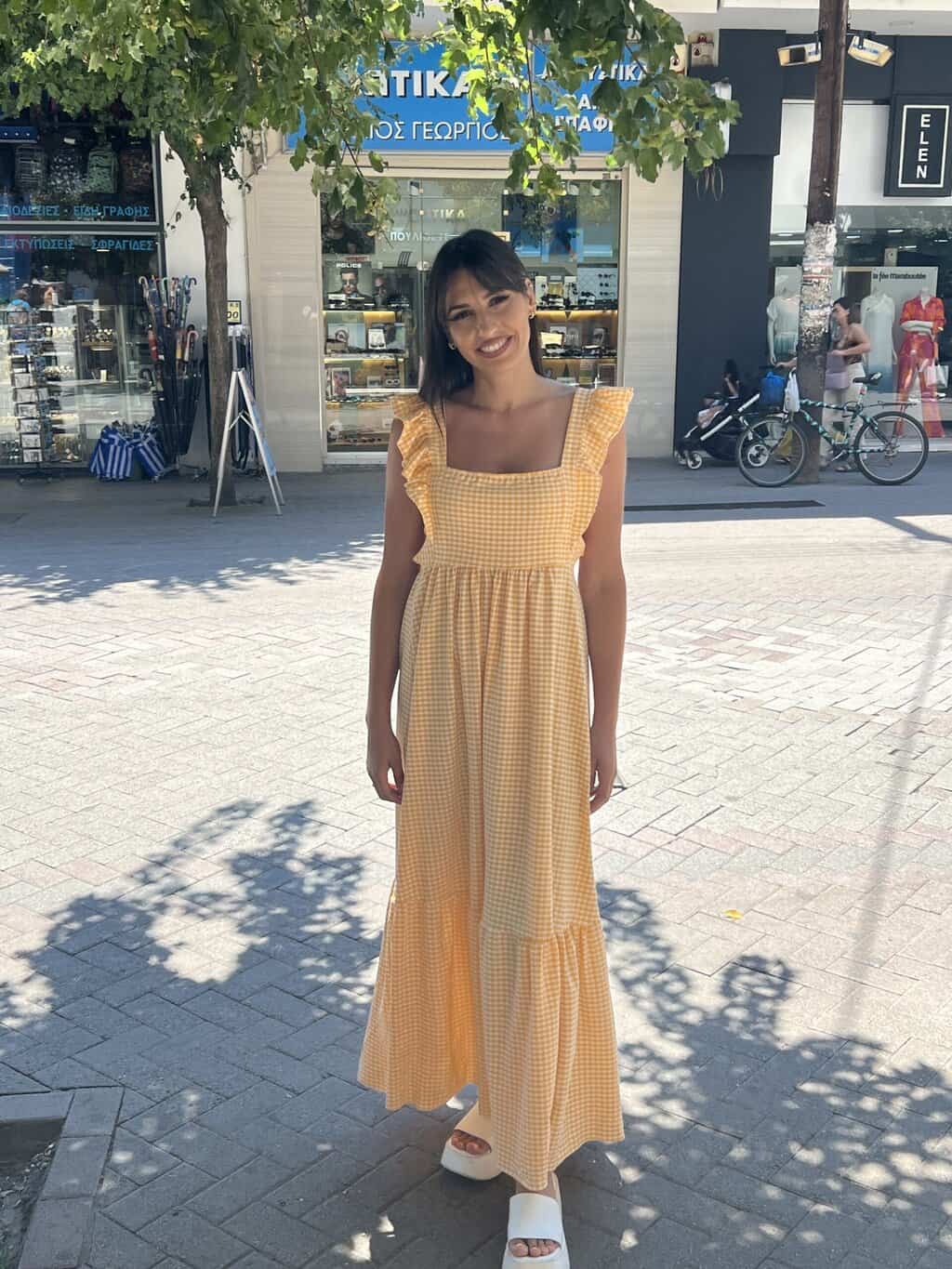 Φόρεμα καρό