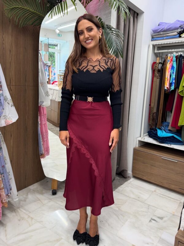 CFE98945-CA2D-460A-9940-0D8D35700BE2 Φούστα σατέν midi.