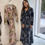 Φόρεμα maxi με ζώνη