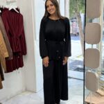 SET MAYRO Σετ πλισέ με παντελόνι