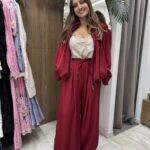 Set κοκκινο Σετ με ζακέτα