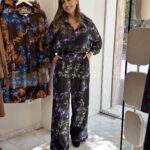 set μαυρο Σετ με πουκάμισο-παντελόνι