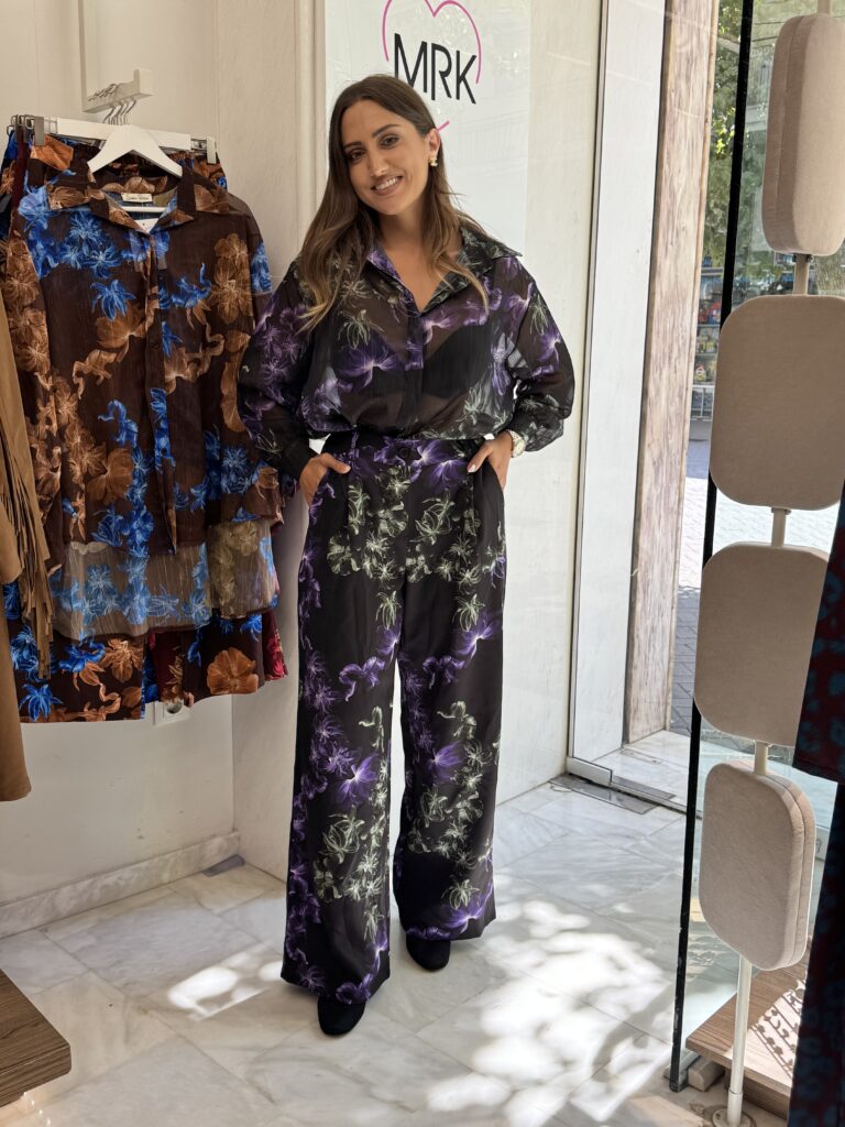 set μαυρο Σετ με πουκάμισο-παντελόνι