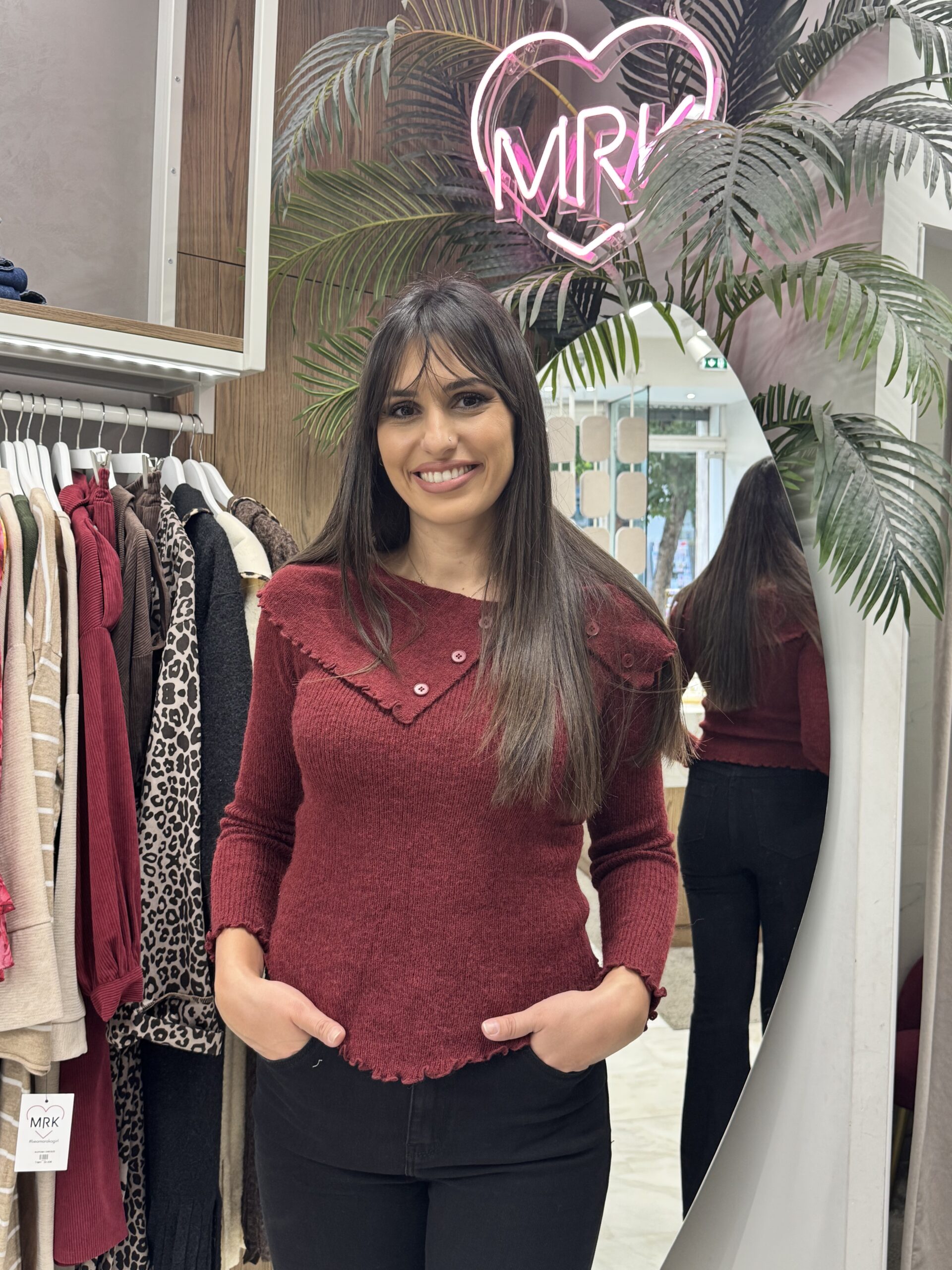 Μπλούζα με ανοιχτούς ώμους