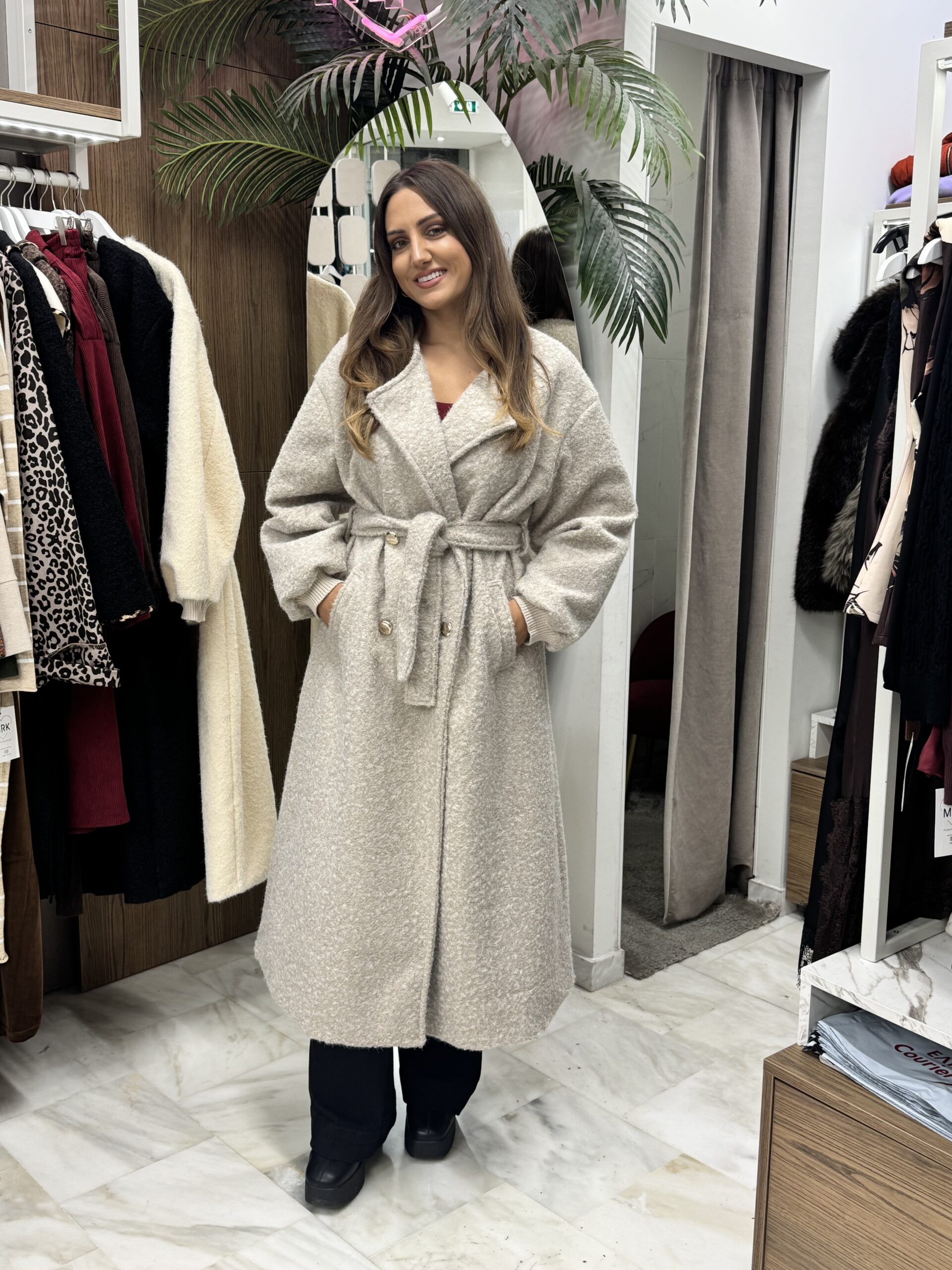 Παλτό Μπουκλέ