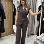 Σετ αμάνικο με καρφίτσα