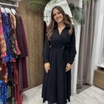 μαύρο φόρεμα Φόρεμα κρουαζέ