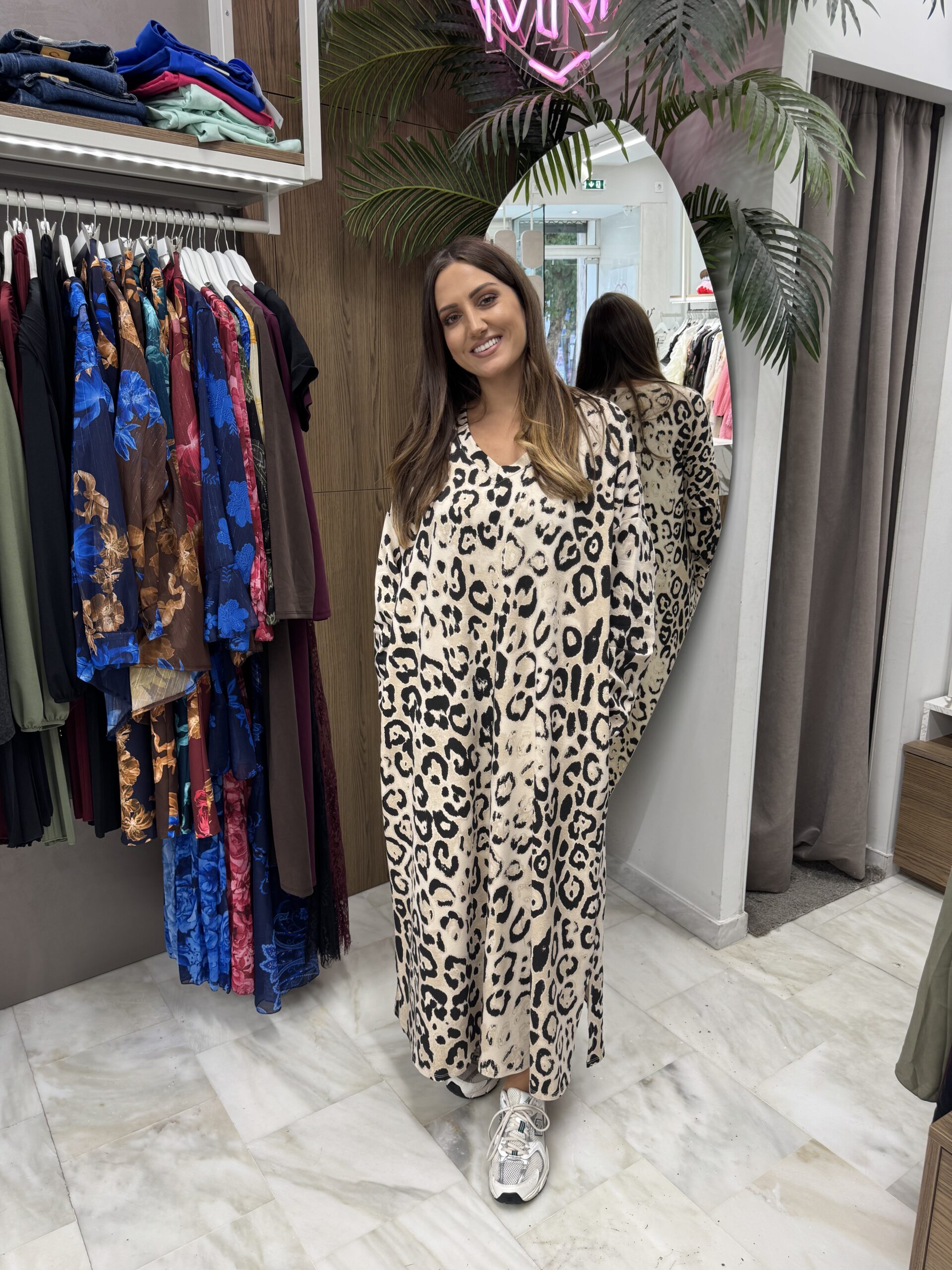 Φόρεμα λεοπάρ