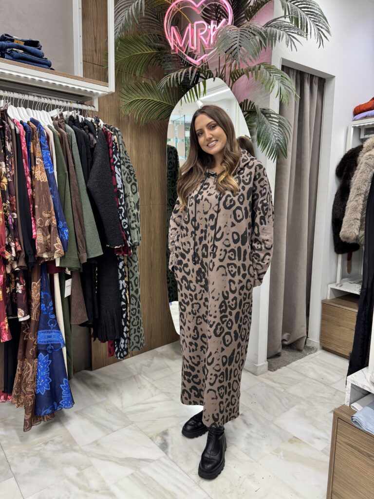 Φόρεμα λεοπάρ