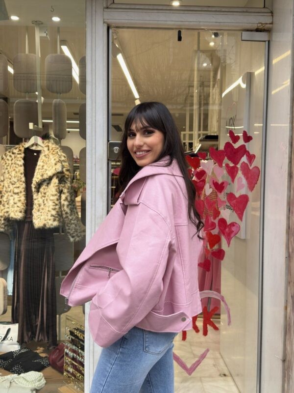 Μπουφάν δερματίνη