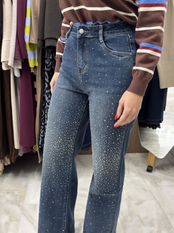 Τζιν παντελόνι με στρας