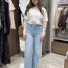 Τζιν παντελόνι  wide leg