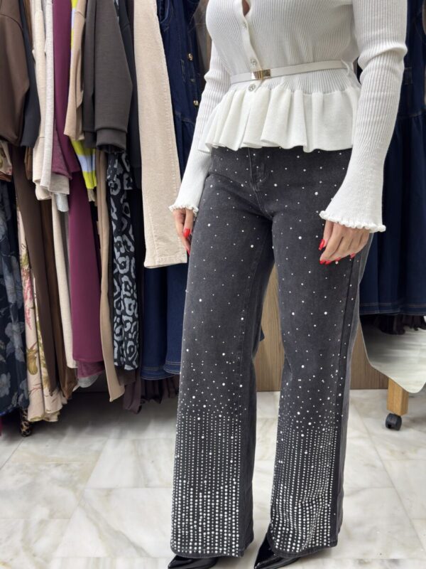 Τζιν παντελόνι με στρας