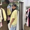 T-shirt με δαντέλα