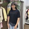 T-shirt με δαντέλα