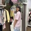 T-shirt με δαντέλα