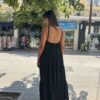 Φόρεμα μάξι με καρφίτσα