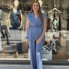 Αμάνικο σετ με παντελόνα
