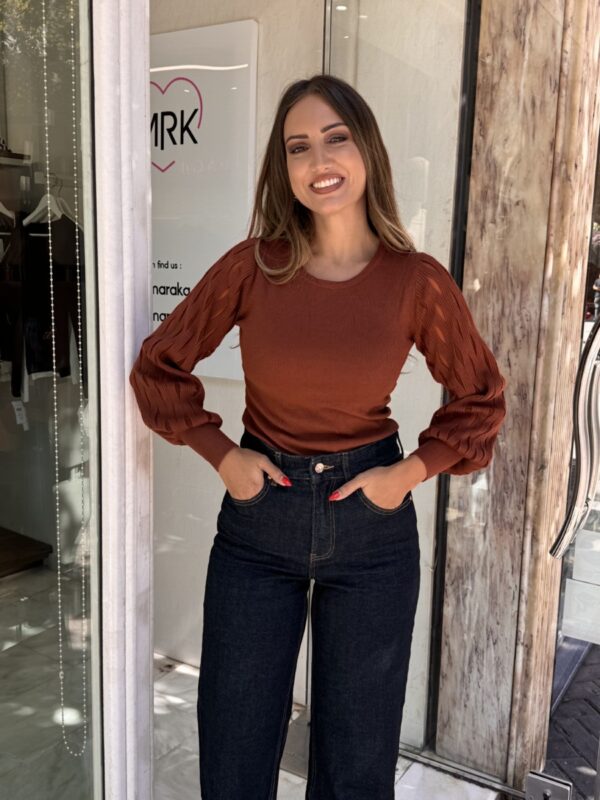 Μπλούζα See Through Εκάι Μπλούζα See Through