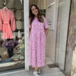 Φόρεμα λεοπάρ μακό